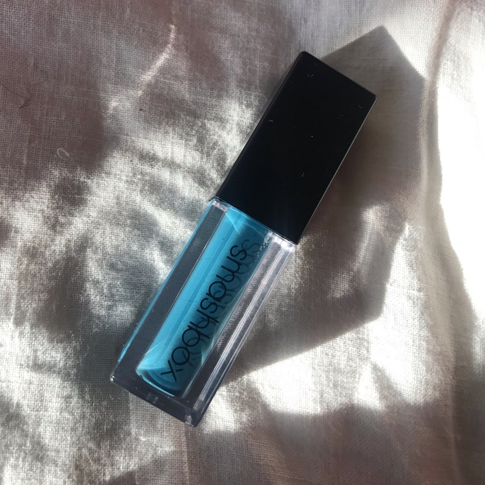 Smashbox always on liquid lipstick- Teal with it